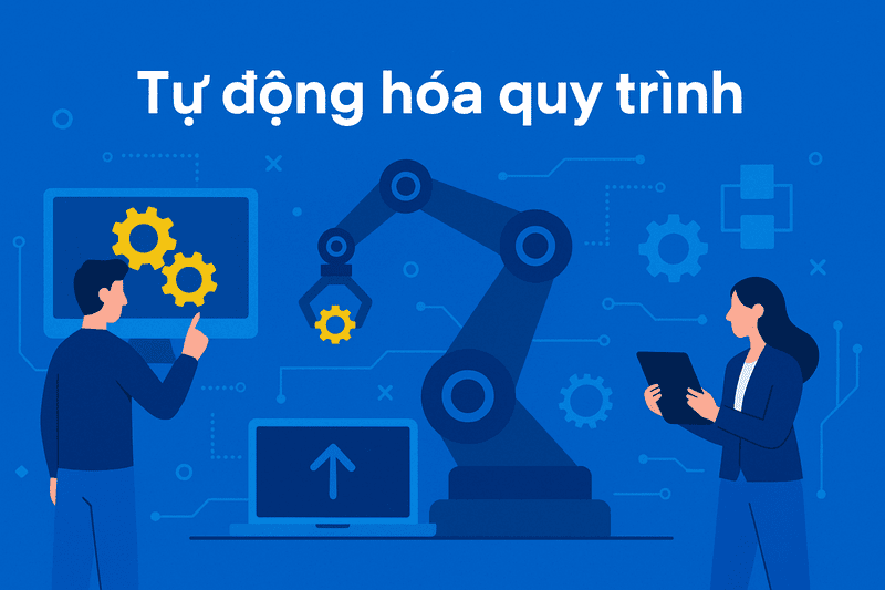 Tự động hóa quy trình là gì? 4 bước xây dựng giải pháp tự động hóa