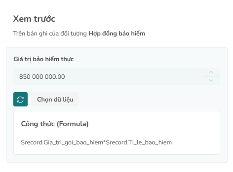 xem trước formula