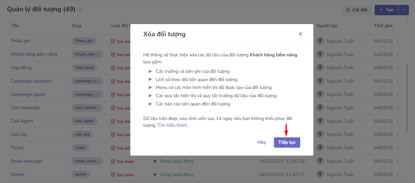 Xóa